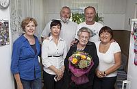 Župan čestital ob visokem jubileju gospe Štefke Cerar 3